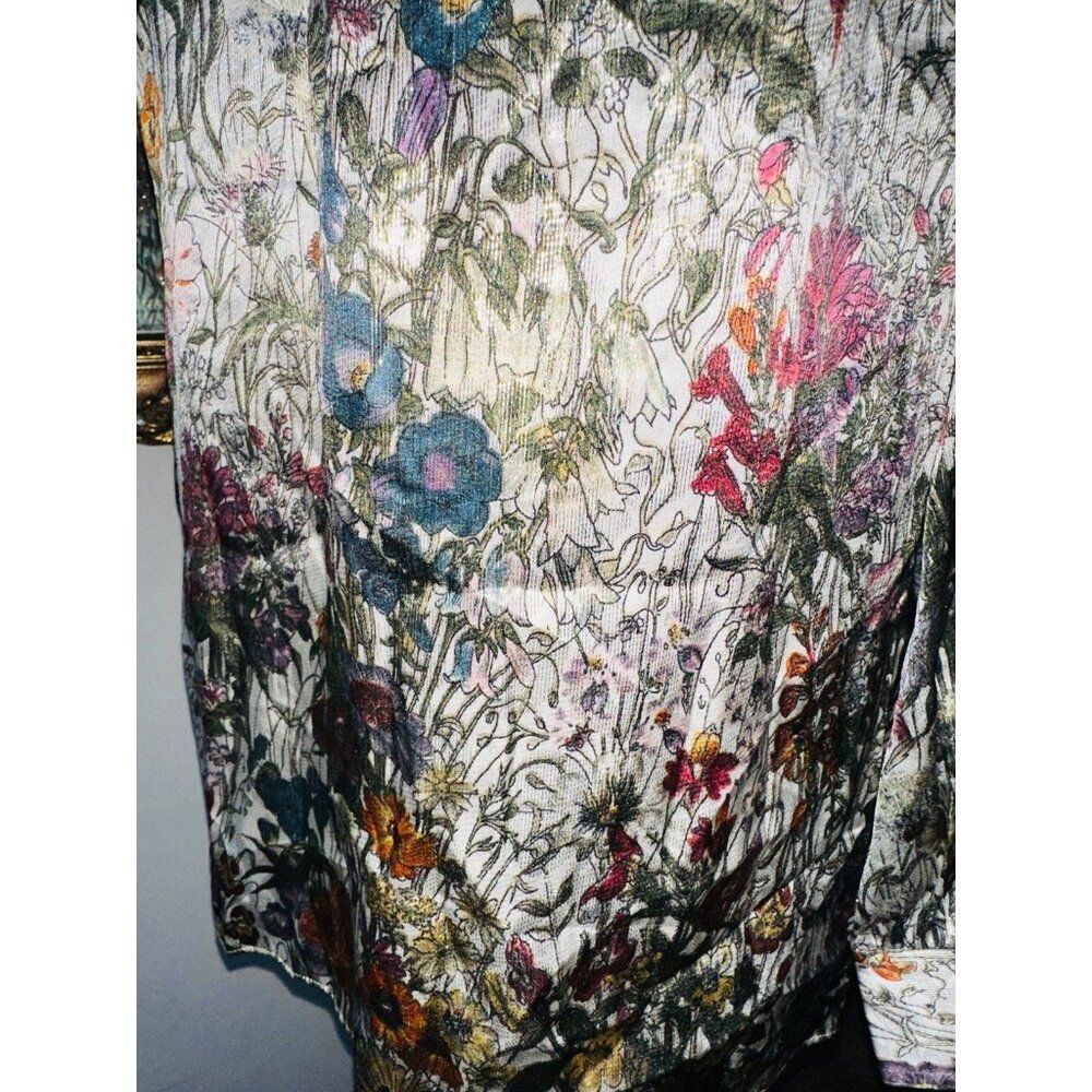Tory Burch Floral Print Tunic - Multicolor - Picture 5 of 9